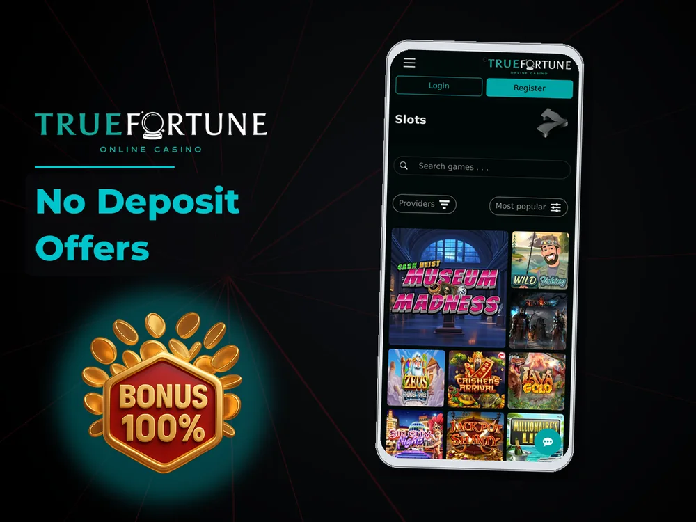 True Fortune casino - No Deposit Offers